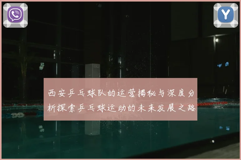 西安乒乓球队的运营揭秘与深度分析探索乒乓球运动的未来发展之路