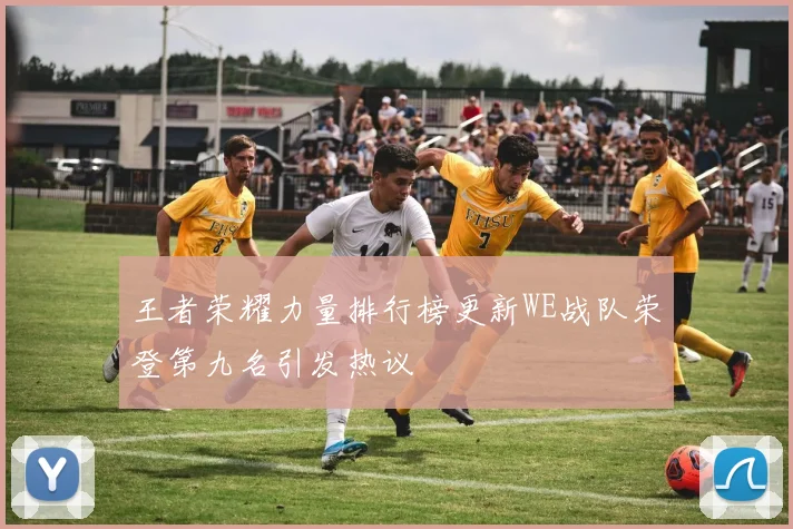 王者荣耀力量排行榜更新WE战队荣登第九名引发热议